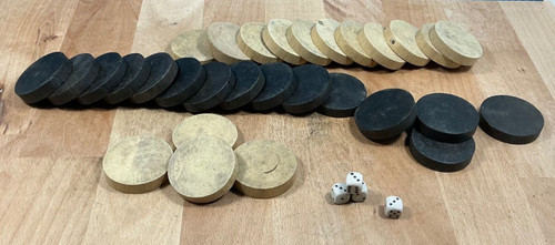 Lot ancien complet backgammon - complet,