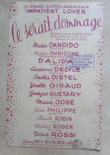 Partition serait dommage - ce,