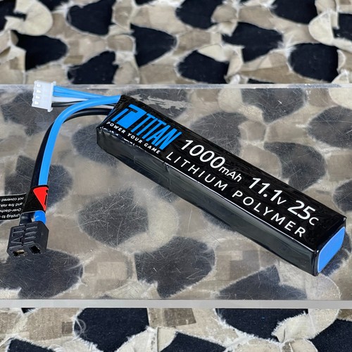 New titan lipo 1000mah - new, 11.1v