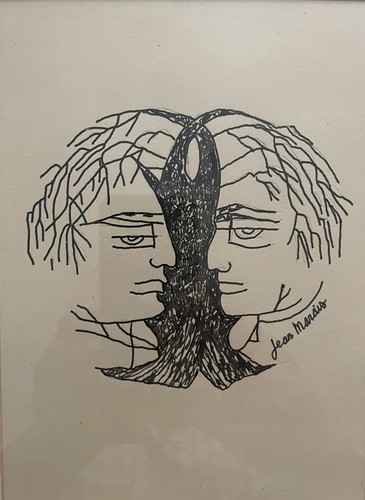 Jean marais dessin encre - jean,