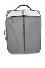 Trolley Noir Et Gris En Tissu