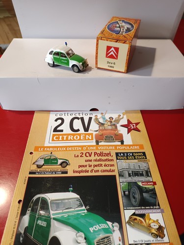 Citroën 2cv 6 polizei - 1/43,