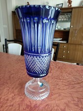 Grand vase en cristal de