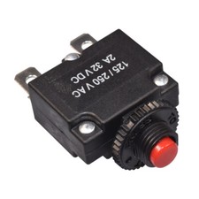  1-30A Réarmable Fusible Automatique Thermique Disjoncteur 12V 24V 250V