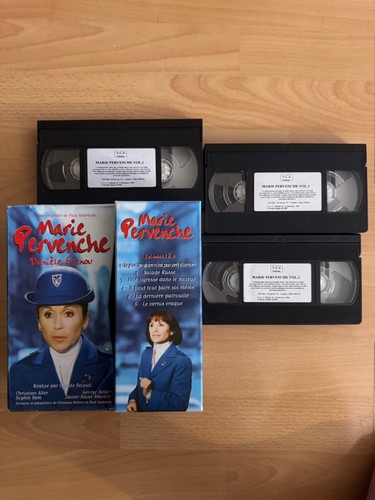 Vhs cassette video coffret 6 - vhs,