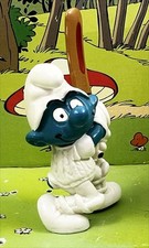 Les Schtroumpfs - Schleich - 20066 Schtroumpf Cricket (batte beige & rouge)