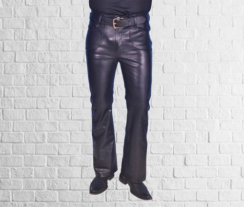 Neuf noir agneau - noir, cuir