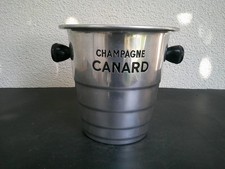 SEAU A CHAMPAGNE EN ALUMINIUM METRY MARQUE CHAMPAGNE CANARD