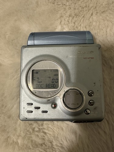Sharp portable recorder - md,