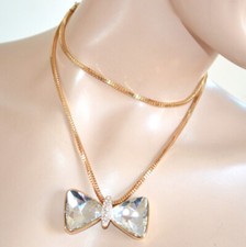 Collier Long ras du cou or