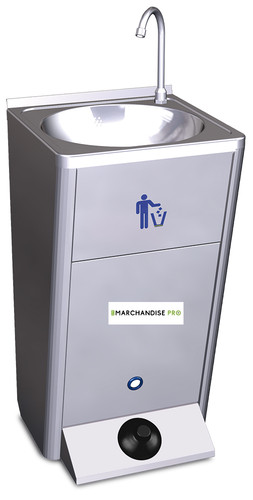 Lave main autonome - , inox
