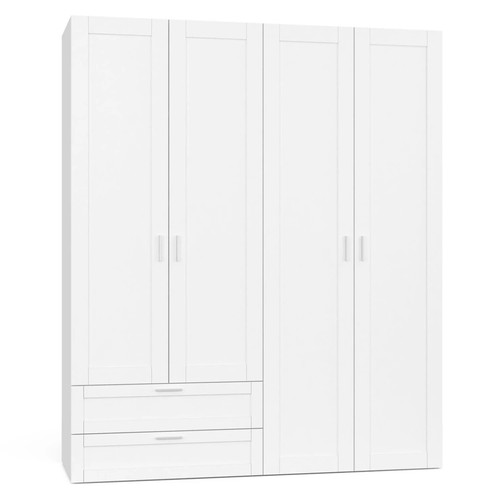 Armoire portes vito blanc - 4,