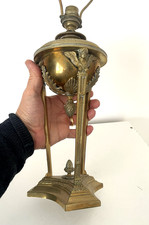 Lampe à pétrole  bronze