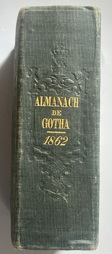 Almanach gotha 1862 - almanach, de