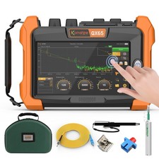Komshine Fibre Optique OTDR QX65 SM/MM/PON Faute Localisation Réflectomètre
