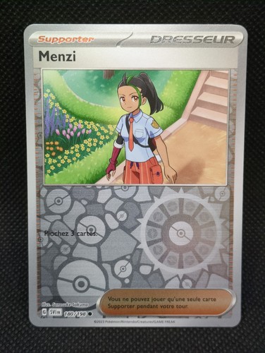 Carte pokemon menzi - pokemon, reverse