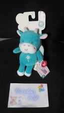 doudou peluche musicale vache