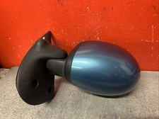 Rétroviseur Retro Gauche Électrique Renault Twingo 1 Phase 3 Bleu sans miroir