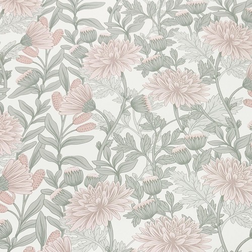 Papier peint martha vintage - peint,