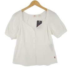 Levi's Blouse Blanche Coton