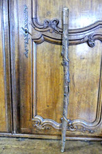 CANNE DE COLLECTION  EN BOIS SCULPTE  DE BERGER