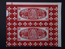 Ancienne étiquette CHICOREE