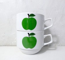 2 tasses déjeuners pomme Bavaria Germany