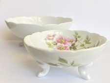 2 COUPELLES TRIPODES DECOR DE