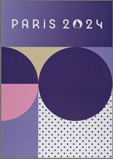 Affiche Jeux olympiques Paris 2024 84 x 59.4 cm, 84 g