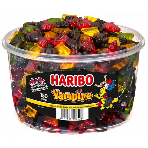 Haribo vampis fruité gommes - haribo,
