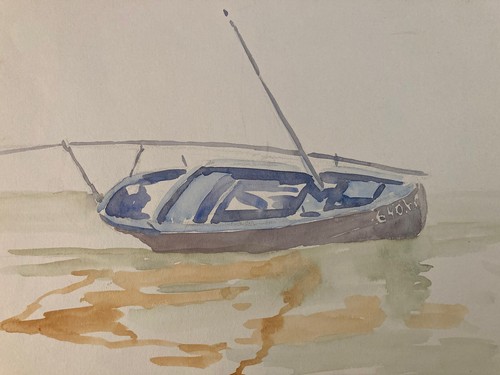 Belle peinture aquarelle - peinture,