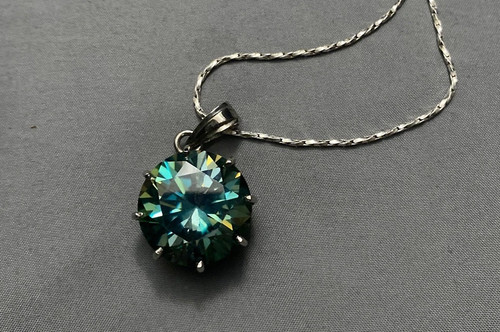 Rare pendentif solitaire - pendentif,