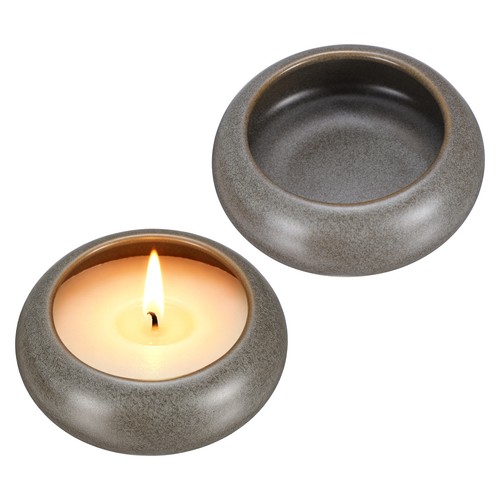 2pcs pour pebble bougeoir - pebble,