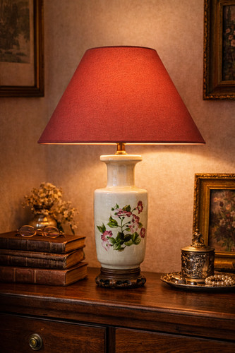 Grande lampe ancienne - , en