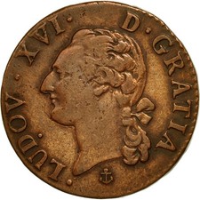 Monnaie, France, Louis XVI