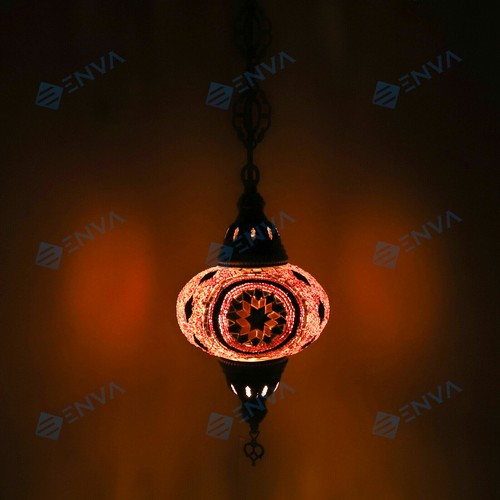 Lustre suspendu verre - lustre, en