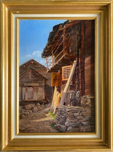 Tableau hst chalet - hst, suisse
