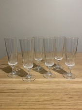 6 Flutes Champagne Pied Paille