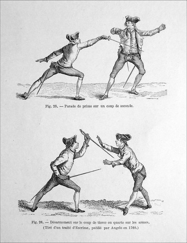 Escrime désarmement sur coup - dÉsarmement,