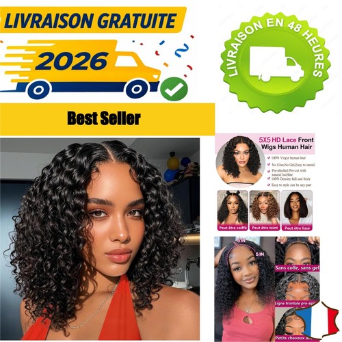 Perruque cheveux naturels
