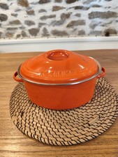 Cocotte orange tôle - orange,