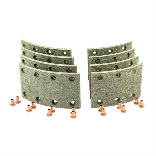Plaquettes frein rivets - de, +