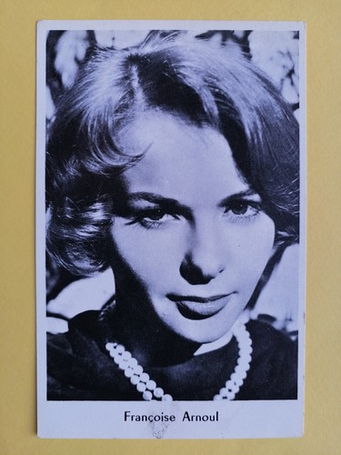 Carte photo actrice - carte,