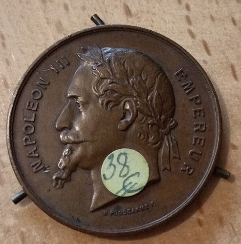 Medaille cuivre napoleon - medaille,