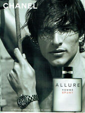 publicité Advertising 0221 2005  nouveau parfum Chanel  Allure Sport pour homme