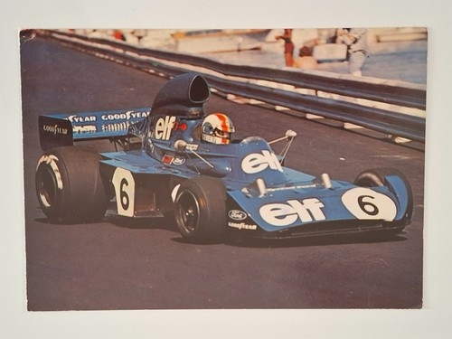 Carte postale tyrell ford - ford, f1
