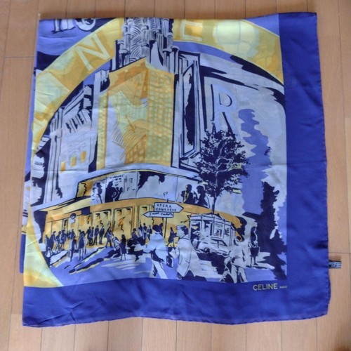 Foulard soie celine - foulard,