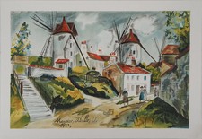 Maurice UTRILLO : Les trois