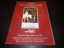 Catalogue de ventes aux