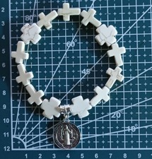 Bracelet avec perles en forme